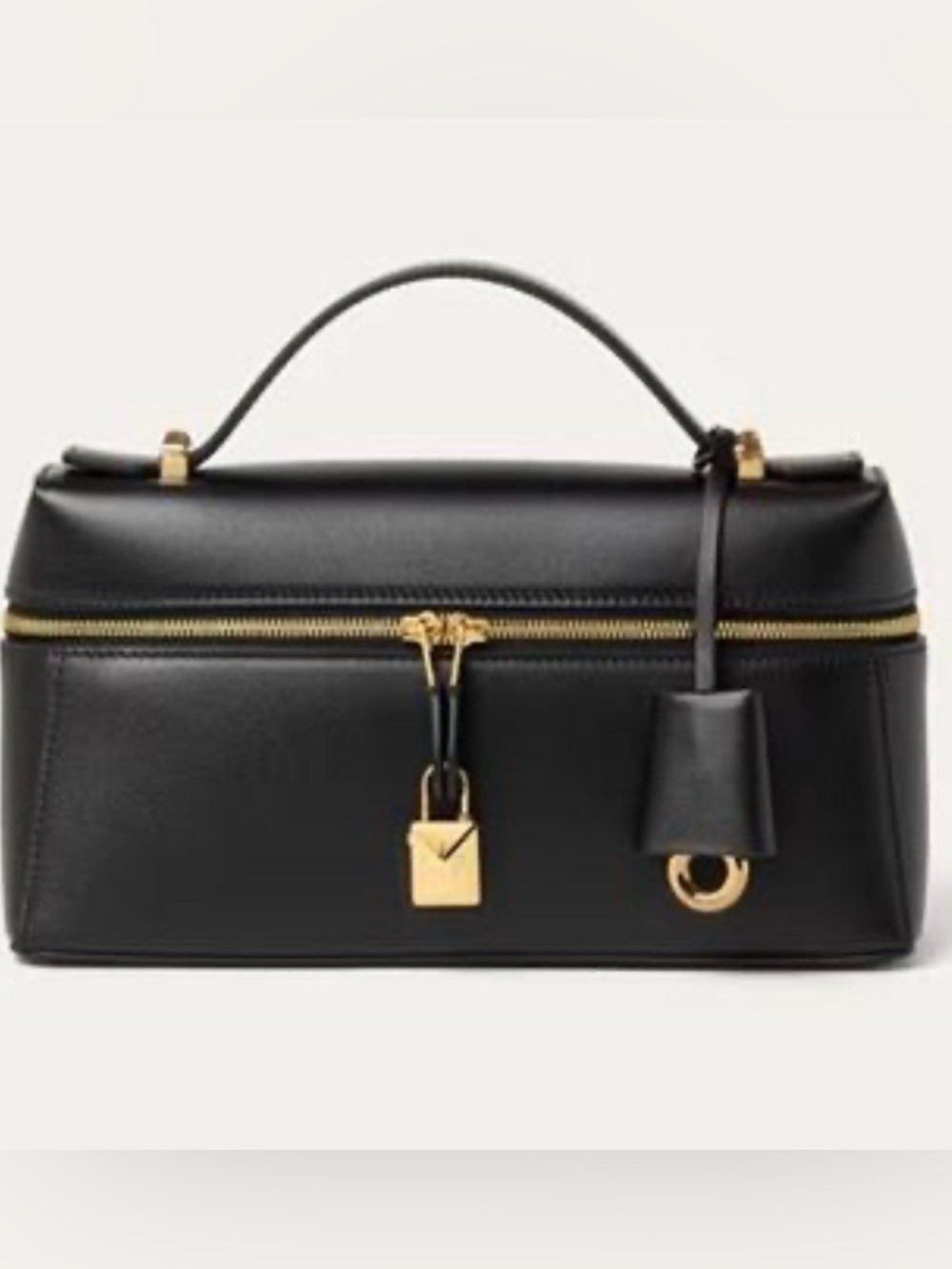 Loro Piana Extra Bag L23 – Black/Sun Gold – New with Tags